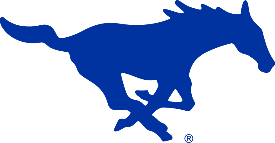 Southern Methodist Mustangs 2021-pres alternate logo diy iron on heat transfer